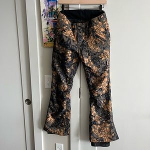 Roxy multicolored snow pants